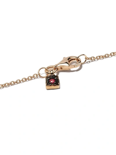 Shop Selim Mouzannar 18kt Rose Gold Diamond Mina Necklace