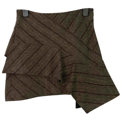 Pre-owned Isabel Marant Brown Wool Skirt