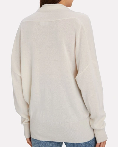 Shop Nili Lotan Lakota Cashmere Sweater In Ivory