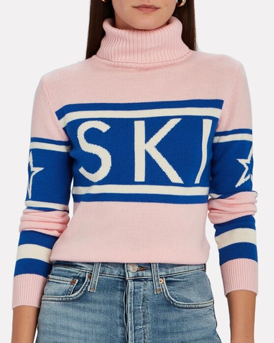 Shop Perfect Moment Schild Ski Turtleneck Sweater In Pink