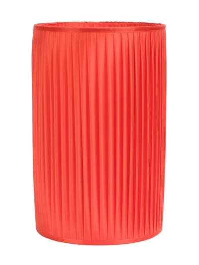 Fornasetti Ribbed Lamp Shade In Red