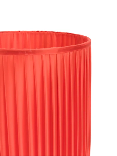 Shop Fornasetti Ribbed Lamp Shade In Red