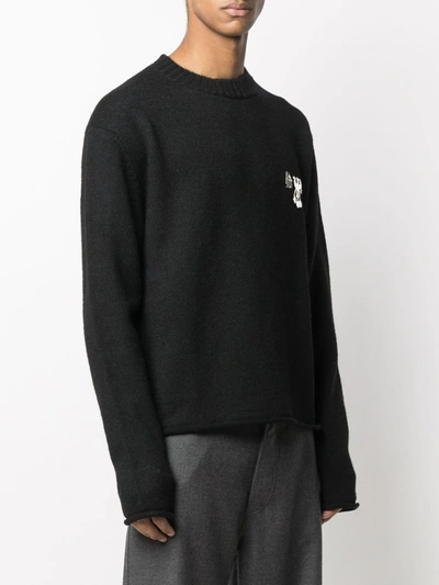 JIL SANDER METAL PLAQUE JUMPER 