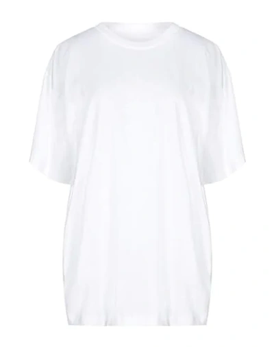 Mm6 Maison Margiela T-shirts In White | ModeSens