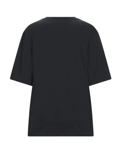 Shop Boutique Moschino Woman T-shirt Black Size 2 Cotton