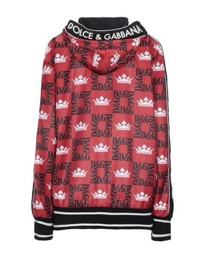 Shop Dolce & Gabbana Sweatshirts In Brick Red