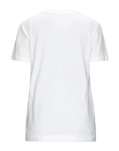 Shop Dolce & Gabbana Woman T-shirt White Size 4 Cotton