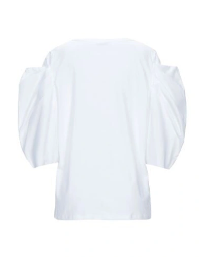 Shop Alexander Mcqueen T-shirts In White