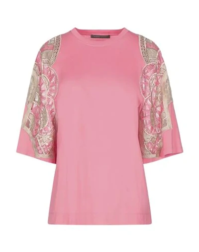 Alberta Ferretti T-shirts In Pink