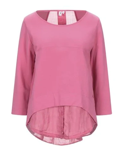 Shop European Culture Sweatshirts In Pink