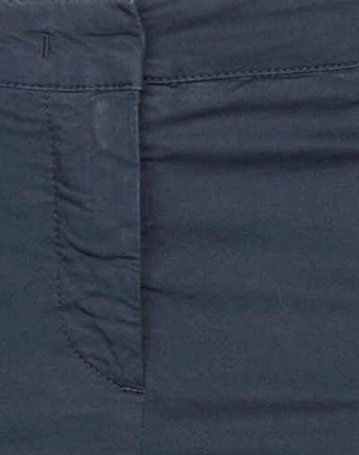 Shop Manila Grace Woman Pants Midnight Blue Size 6 Cotton, Elastane