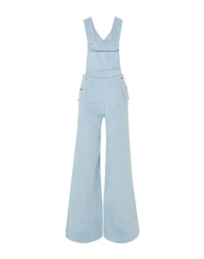 Shop Anna Mason Casual Pants In Sky Blue