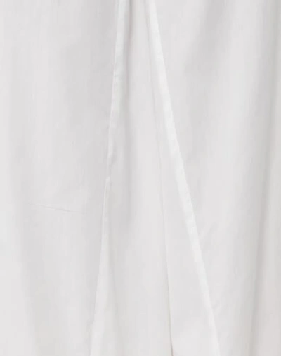 Shop Federica Tosi Woman Pants White Size 6 Cotton, Silk