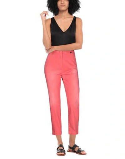 Shop Myths Pants In Coral