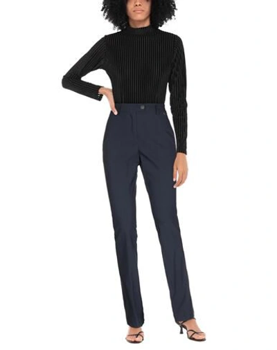 Shop Twinset Woman Pants Midnight Blue Size 10 Viscose, Polyamide, Elastane