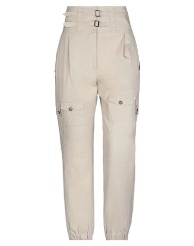 Shop Dolce & Gabbana Woman Pants Beige Size 12 Cotton