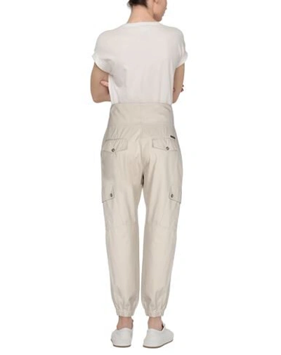 Shop Dolce & Gabbana Woman Pants Beige Size 12 Cotton