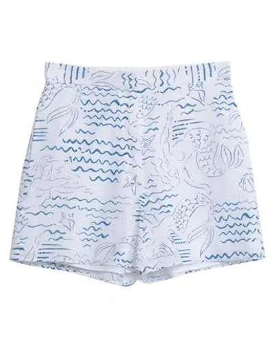 Shop Kenzo Shorts & Bermuda Shorts In White