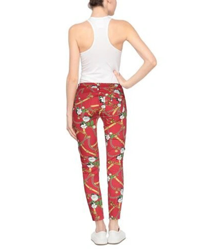 Shop Liu •jo Woman Pants Red Size 28 Cotton, Elastane