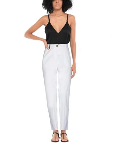 Shop Peserico 3/4-length Shorts In White