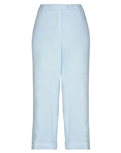 Shop Re-hash Casual Pants In Sky Blue
