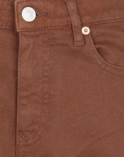 Shop Belstaff Woman Pants Brown Size 26 Cotton, Elastane