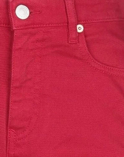 Shop Belstaff Woman Pants Red Size 28 Cotton, Elastane