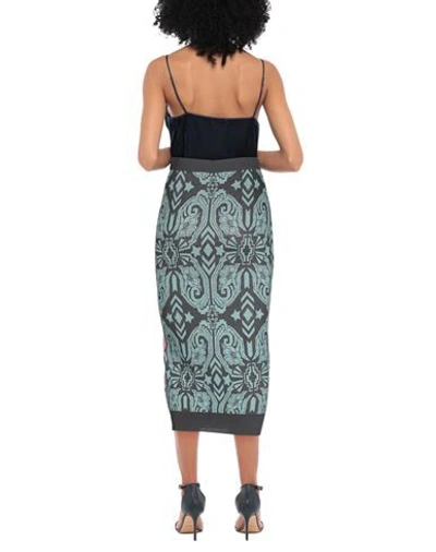 Shop Circus Hotel Midi Skirts In Deep Jade