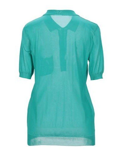 Alberta Ferretti Sweaters In Green