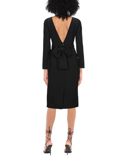 Dolce & Gabbana Midi Dresses In Black