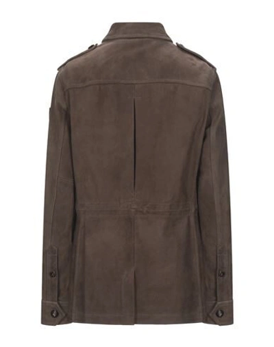 Shop Belstaff Jackets In Brown