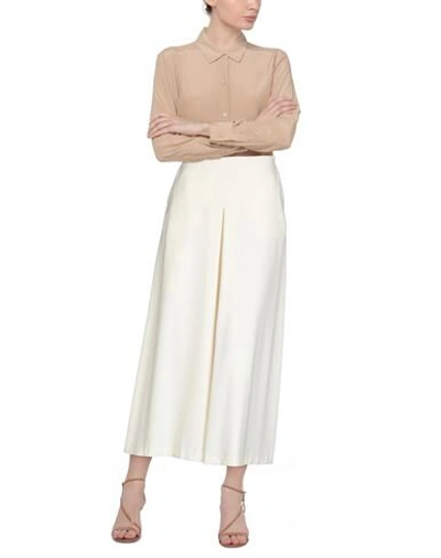 Aspesi Long Skirts In Ivory