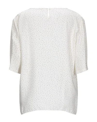 Shop Gran Sasso Blouses In Ivory