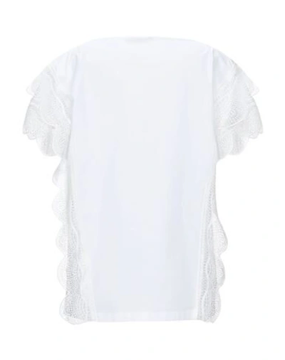 Alberta Ferretti Blouses In White