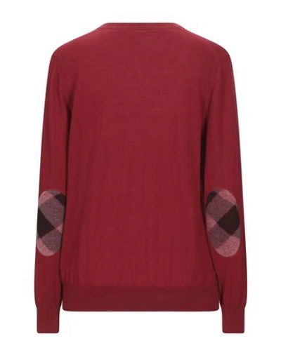 Shop Burberry Sweater In Red