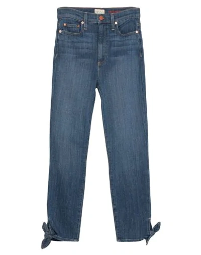 Shop Alice And Olivia Alice + Olivia Jeans Woman Jeans Blue Size 29 Modal, Cotton, Polyester, Elastane