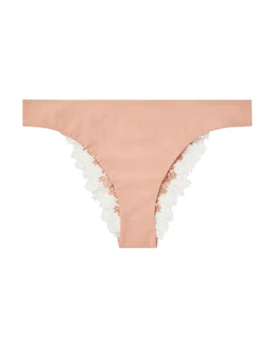 Shop La Perla Briefs In Pale Pink