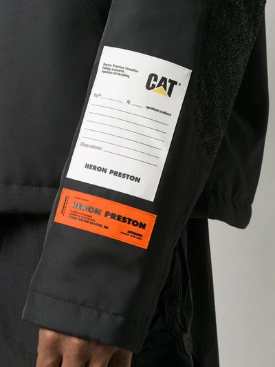 Shop Heron Preston Logo Jacket In Black