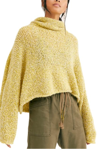 Shop Free People Bff Cowl Neck Sweater In Quince