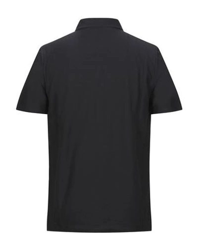 Shop Roberto Collina Polo Shirts In Black