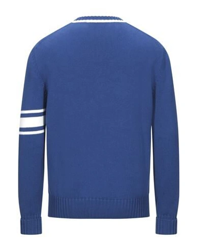 Shop Alexander Mcqueen Sweater In Blue