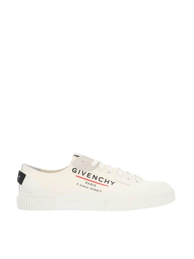 Shop Givenchy Tennis Light Sneakers In White