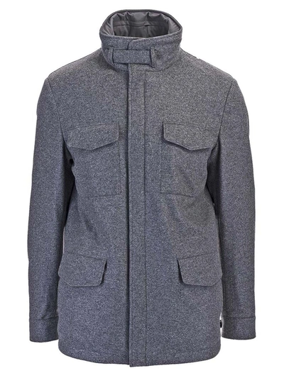 Shop Loro Piana Traveler Cashmere Jacket In Grey