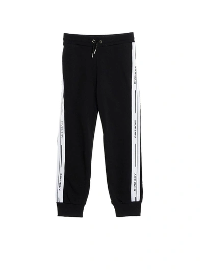 Shop Givenchy Branded Sweatpants In Black