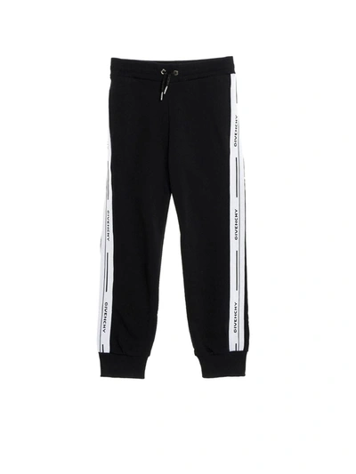 Givenchy Branded Sweatpants In Black In Black