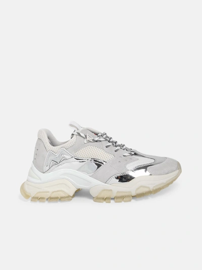Shop Moncler White Leave No Trace Sneakers