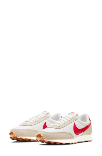 Shop Nike Daybreak Sneaker In White/ Red/ Orewood Brown