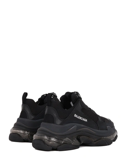 Shop Balenciaga Ttripls S Sneakers Black