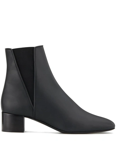 Shop Giuseppe Zanotti Elasticated Ankle Boots In Black