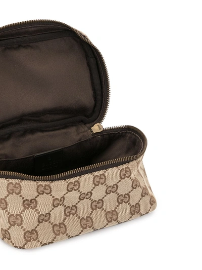 Pre-owned Gucci Gg Pattern Handbag In Brown